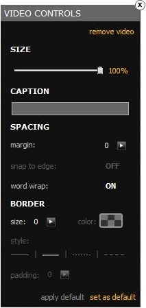 Video Controls